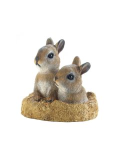 PEEK-A-BOO GARDEN BUNNIES DECOR